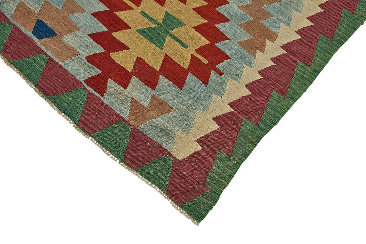 6x9 Handwoven Turkish Kilim Rug - 50570