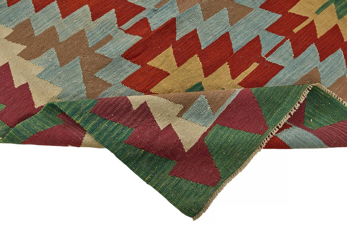 6x9 Handwoven Turkish Kilim Rug - 50570