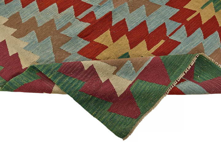 6x9 Handwoven Turkish Kilim Rug - 50570