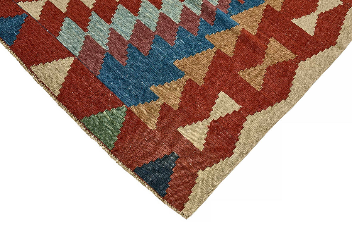 6x11 Handwoven Turkish Kilim Rug - 50571
