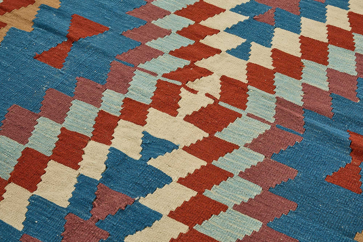 6x11 Handwoven Turkish Kilim Rug - 50571