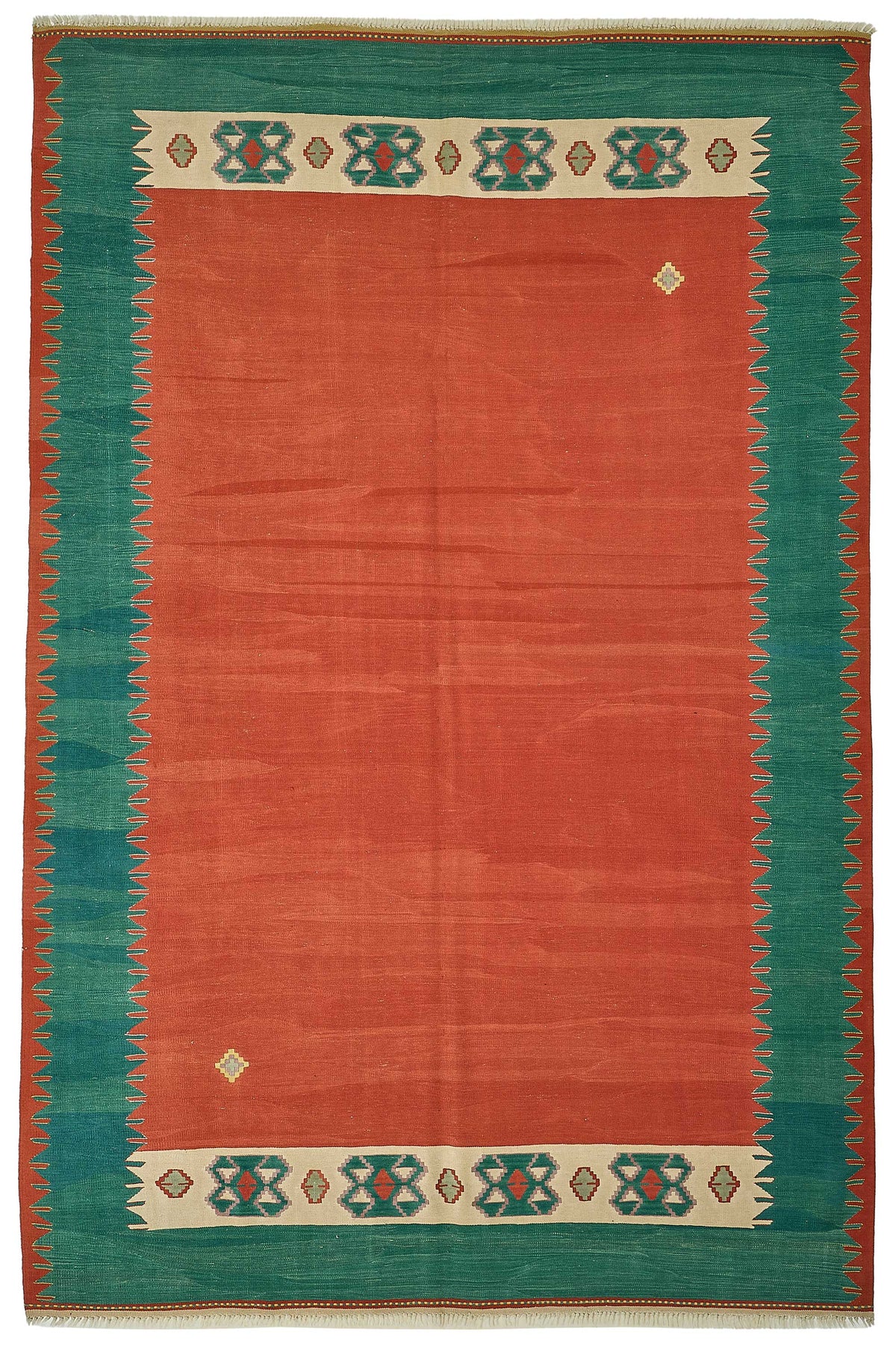 6x9 Handwoven Turkish Kilim Rug - 50572