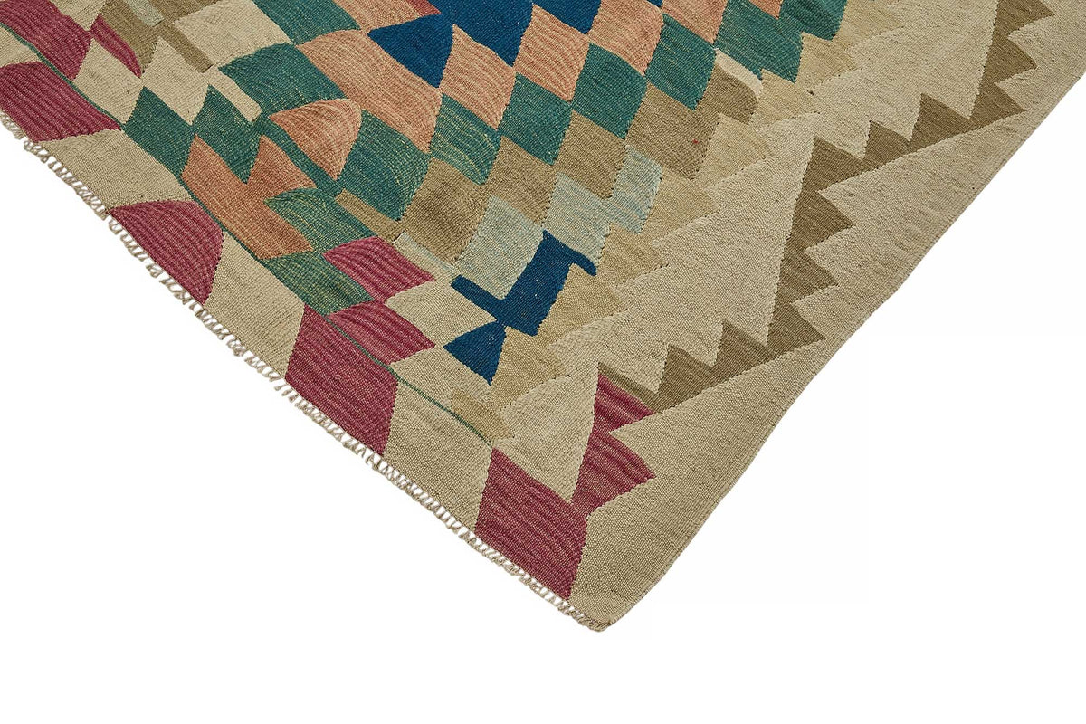 7x10 Handwoven Turkish Kilim Rug - 50573
