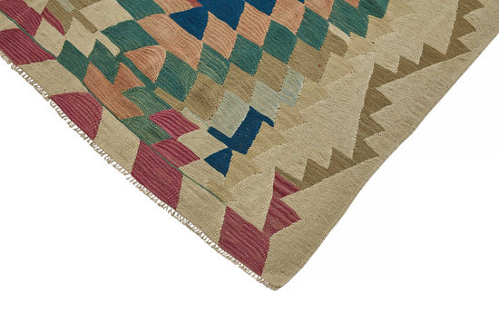 7x10 Handwoven Turkish Kilim Rug - 50573