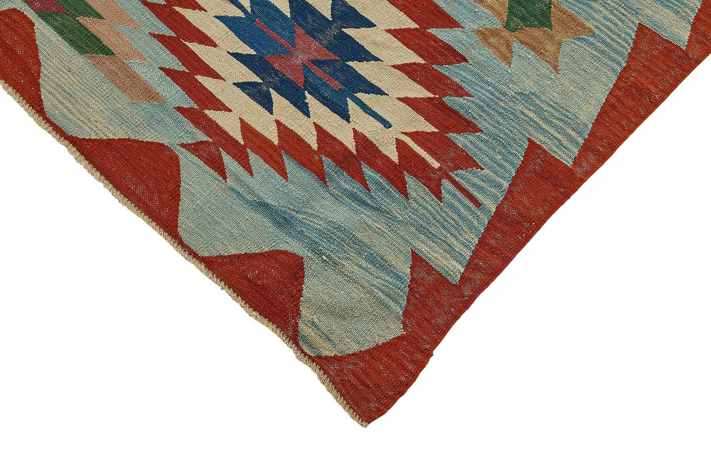 6x8 Handwoven Turkish Kilim Rug - 50574