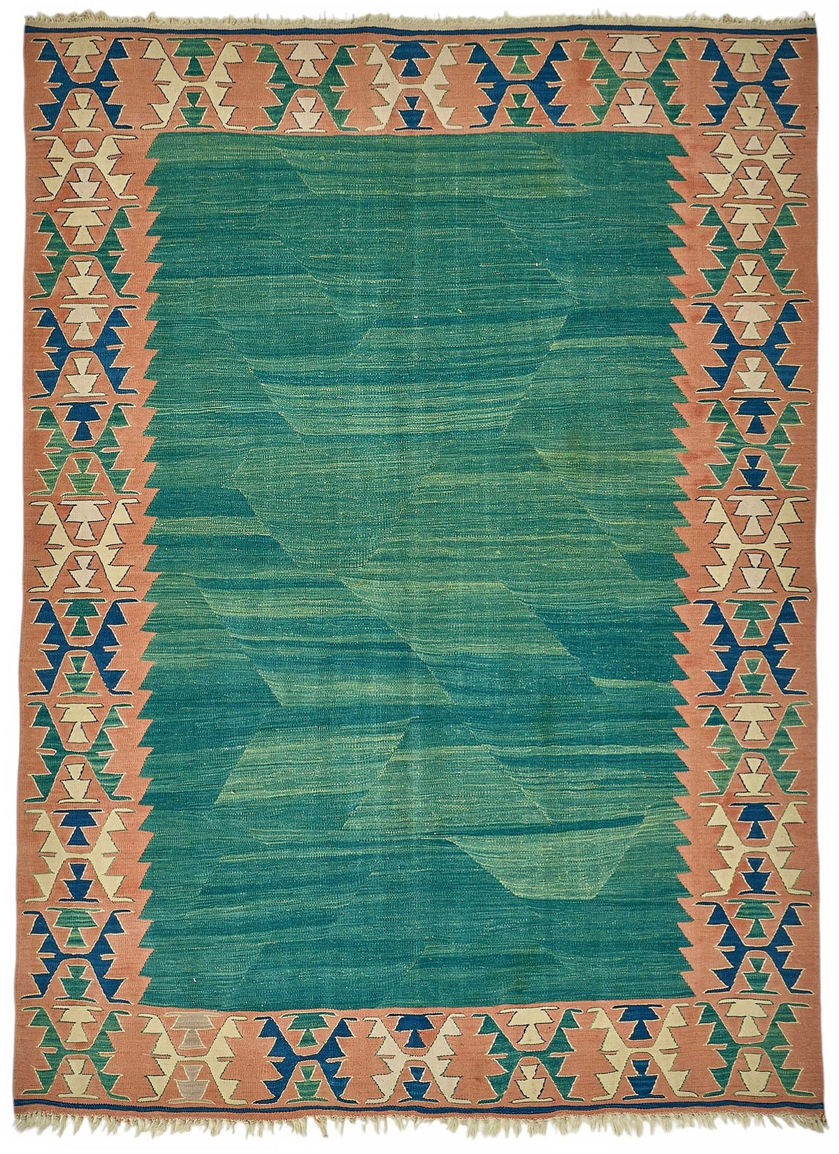6x8 Handwoven Turkish Kilim Rug - 50575
