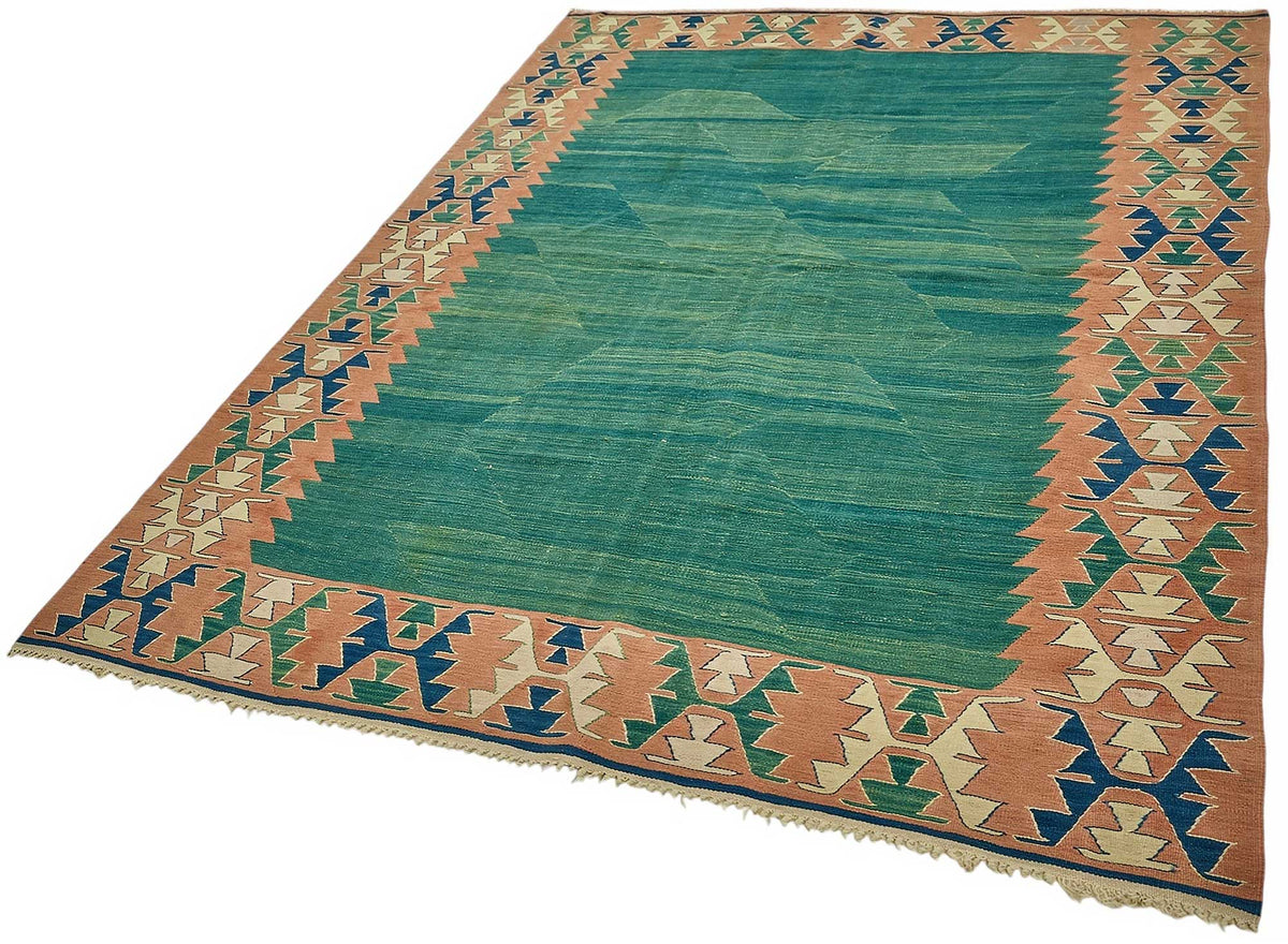 6x8 Handwoven Turkish Kilim Rug - 50575