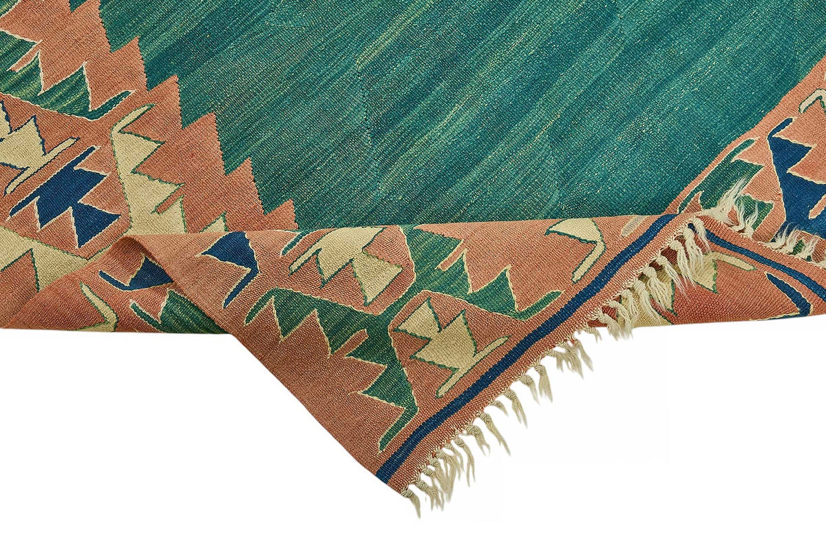 6x8 Handwoven Turkish Kilim Rug - 50575