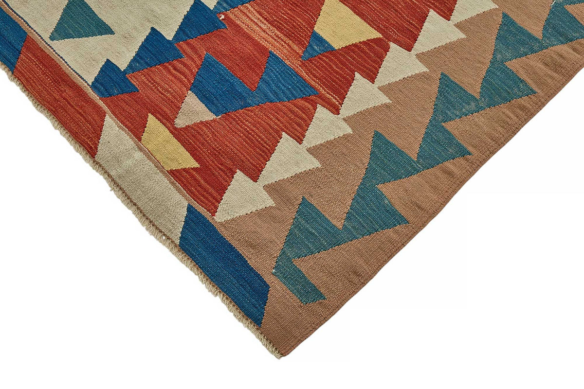 6x9 Handwoven Turkish Kilim Rug - 50576