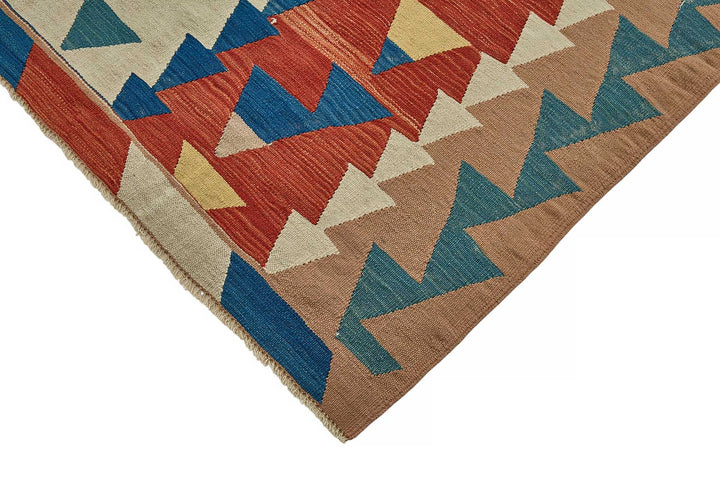 6x9 Handwoven Turkish Kilim Rug - 50576