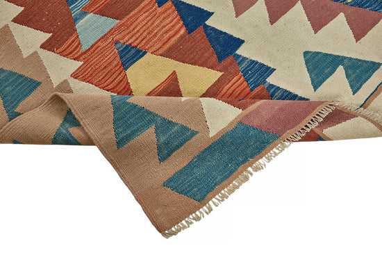 6x9 Handwoven Turkish Kilim Rug - 50576