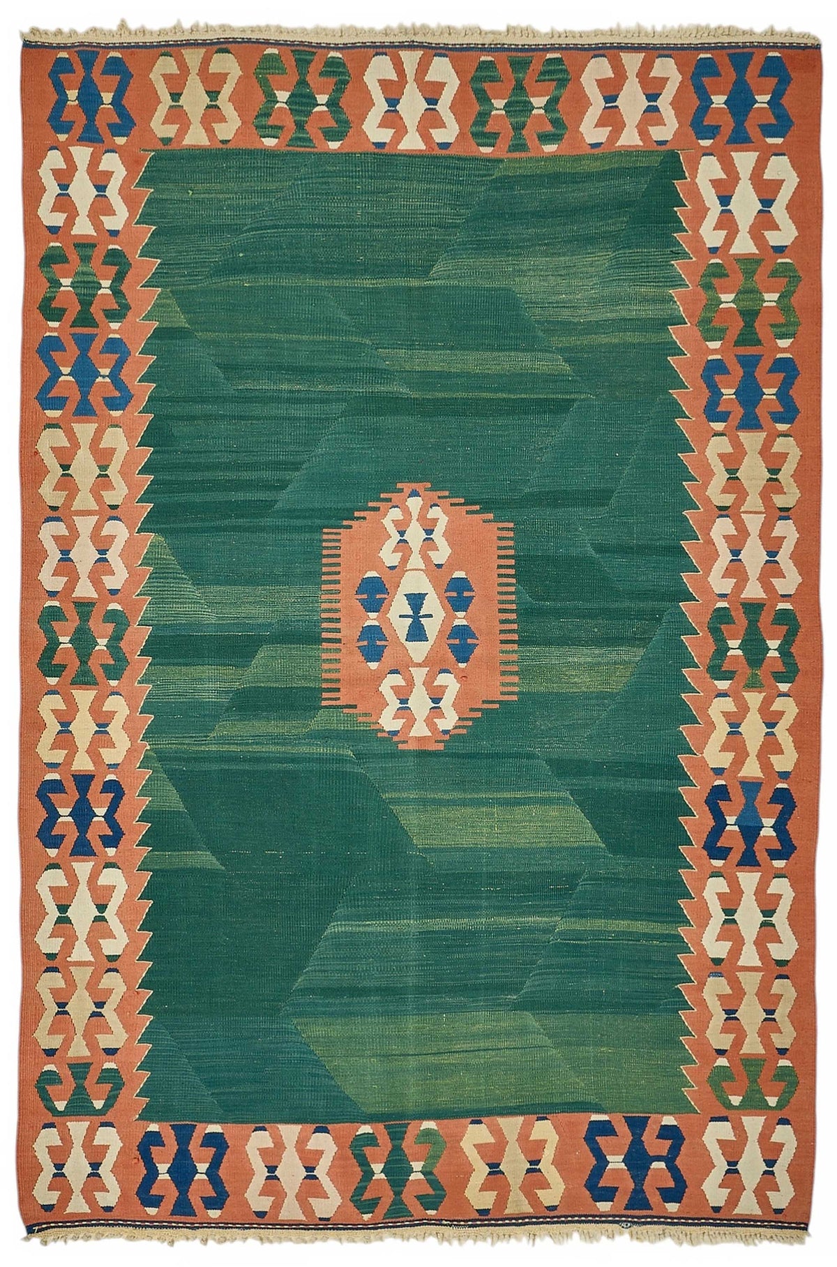 5x7 Handwoven Turkish Kilim Rug - 50578