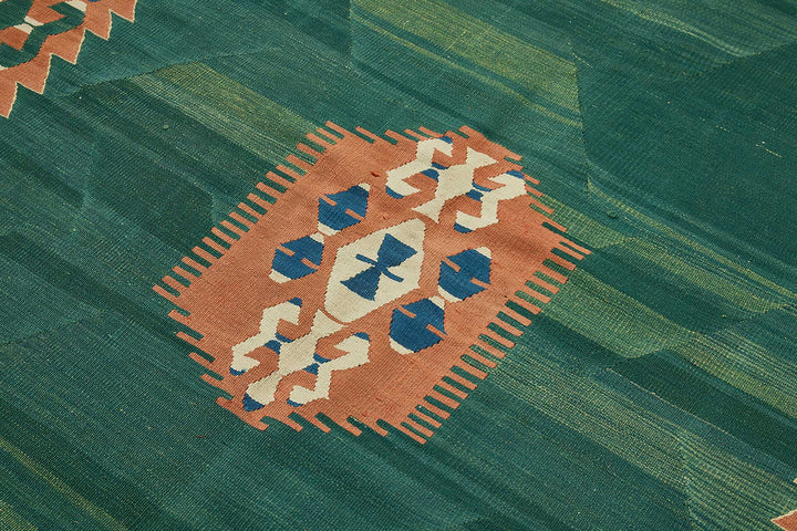 5x7 Handwoven Turkish Kilim Rug - 50578
