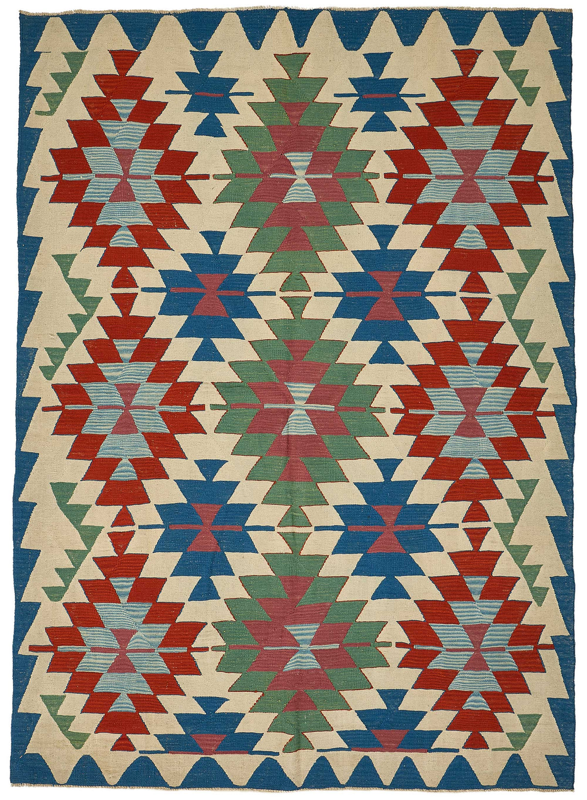 6x8 Handwoven Turkish Kilim Rug - 50579
