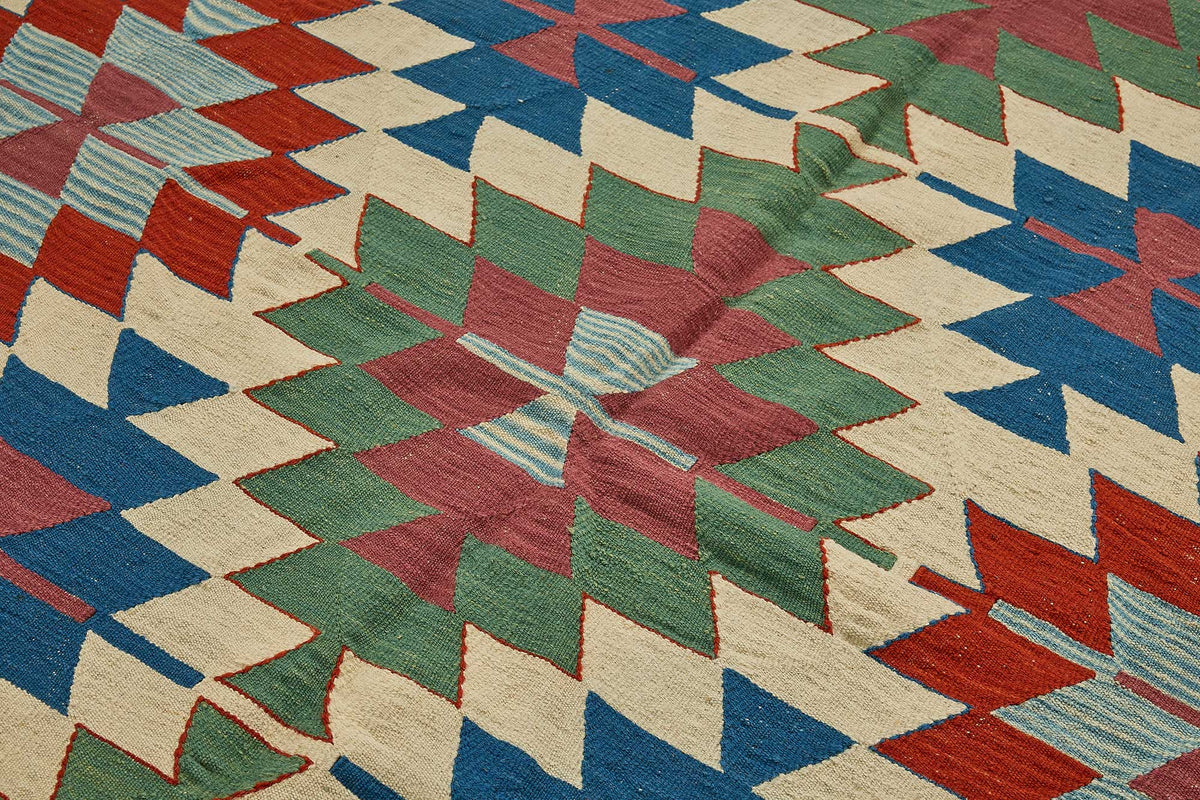 6x8 Handwoven Turkish Kilim Rug - 50579