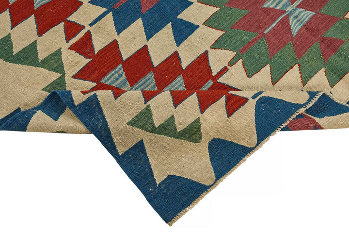 6x8 Handwoven Turkish Kilim Rug - 50579