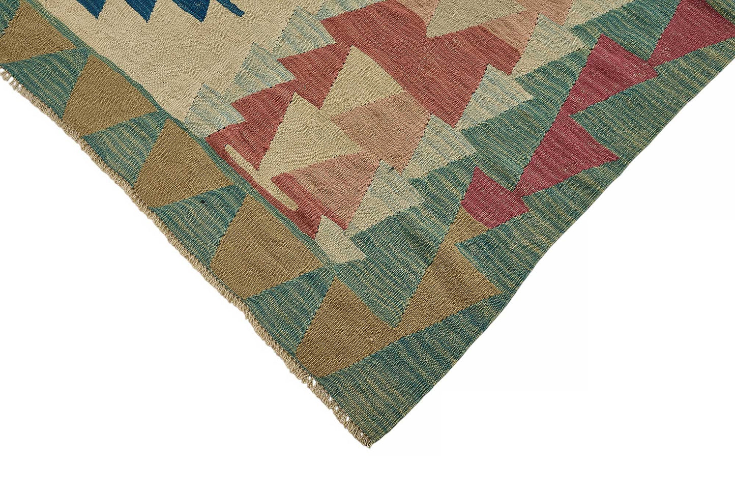 6x9 Handwoven Turkish Kilim Rug - 50580