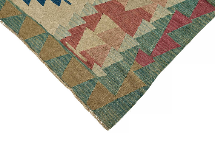 6x9 Handwoven Turkish Kilim Rug - 50580