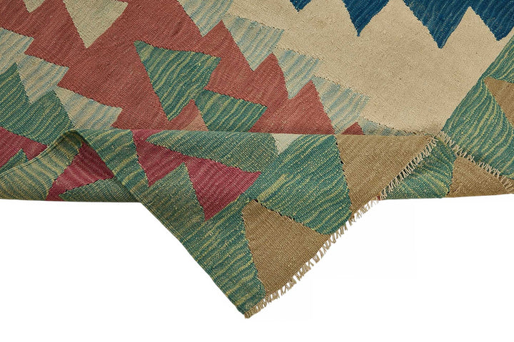6x9 Handwoven Turkish Kilim Rug - 50580