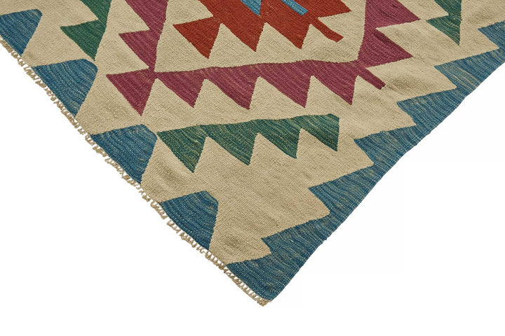 6x9 Handwoven Turkish Kilim Rug - 50581