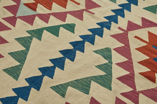6x9 Handwoven Turkish Kilim Rug - 50581