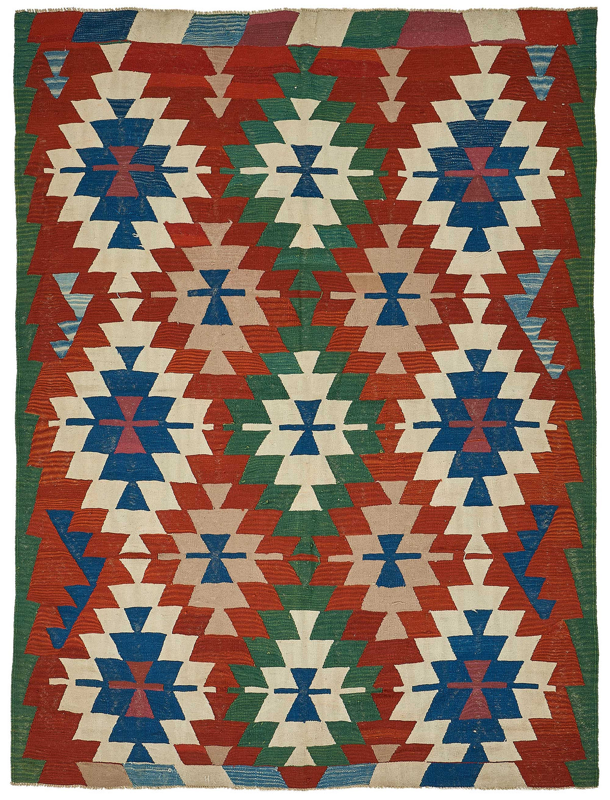 6x8 Handwoven Turkish Kilim Rug - 50583