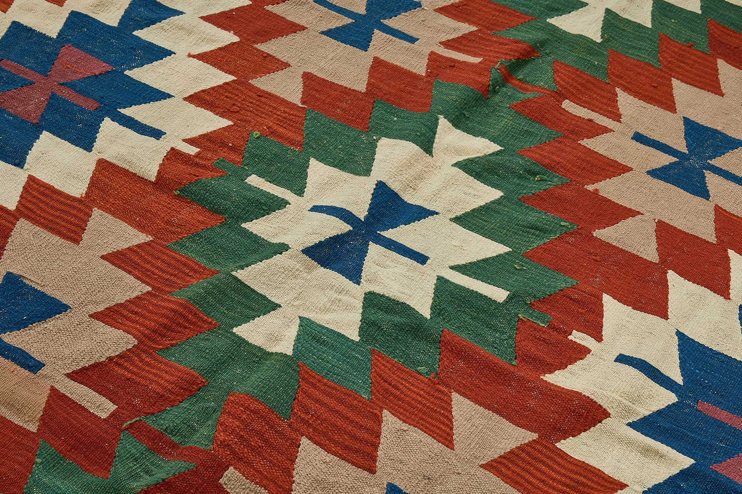 6x8 Handwoven Turkish Kilim Rug - 50583
