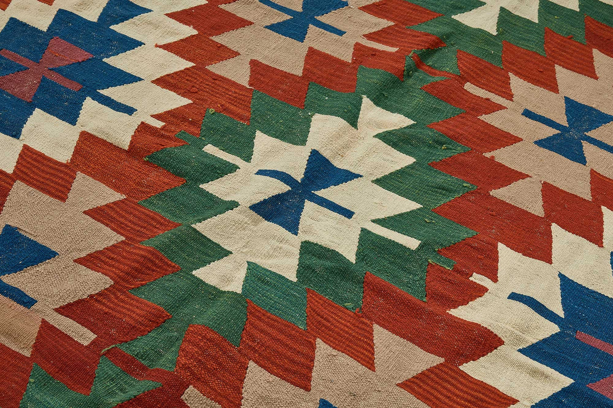 6x8 Handwoven Turkish Kilim Rug - 50583