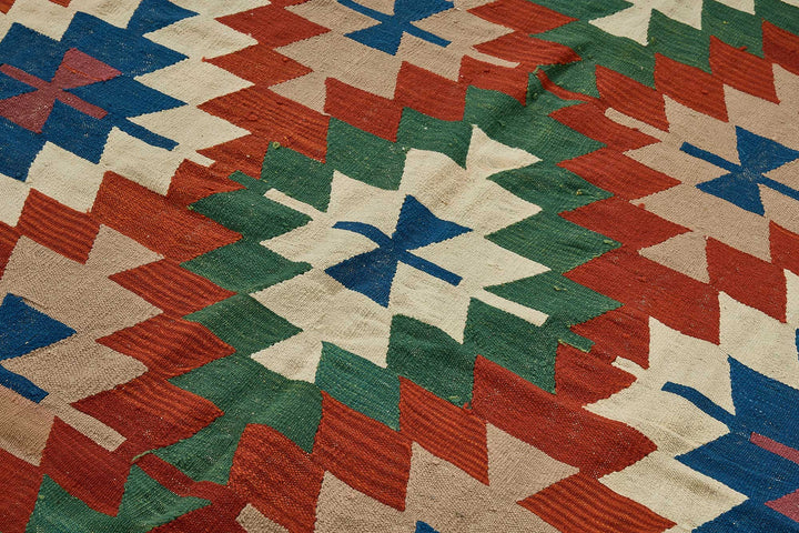6x8 Handwoven Turkish Kilim Rug - 50583