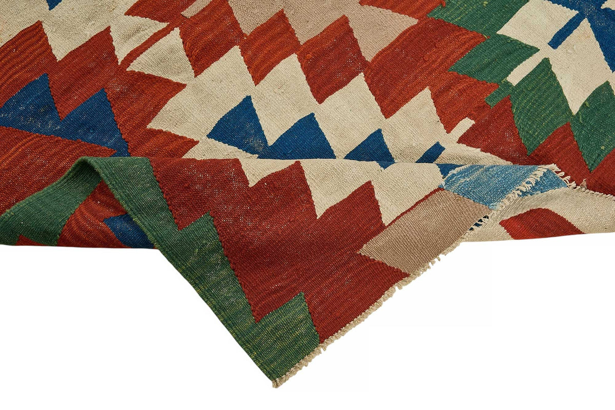 6x8 Handwoven Turkish Kilim Rug - 50583