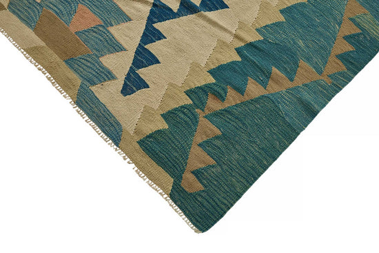 7x10 Handwoven Turkish Kilim Rug - 50584