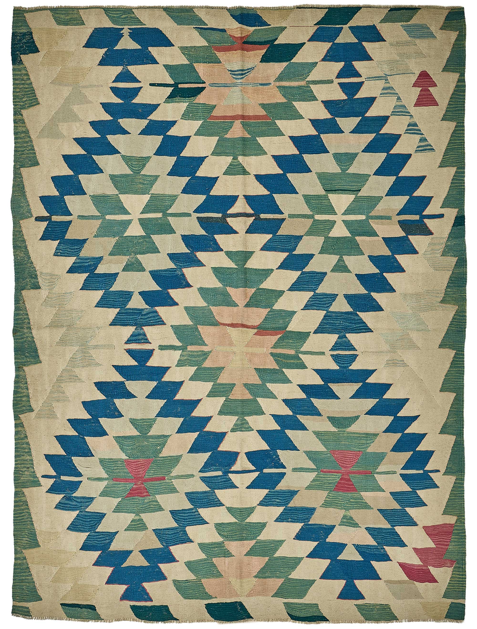 6x9 Handwoven Turkish Kilim Rug - 50585