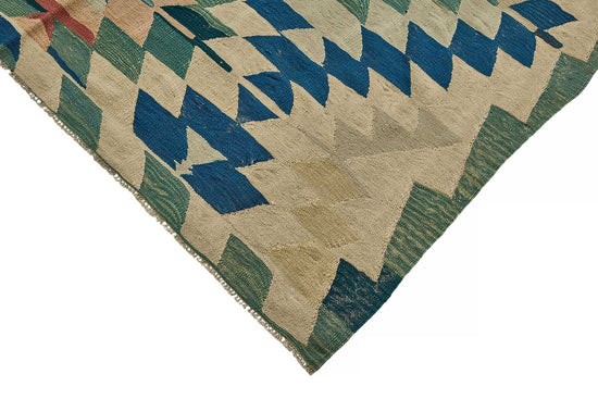 6x9 Handwoven Turkish Kilim Rug - 50585