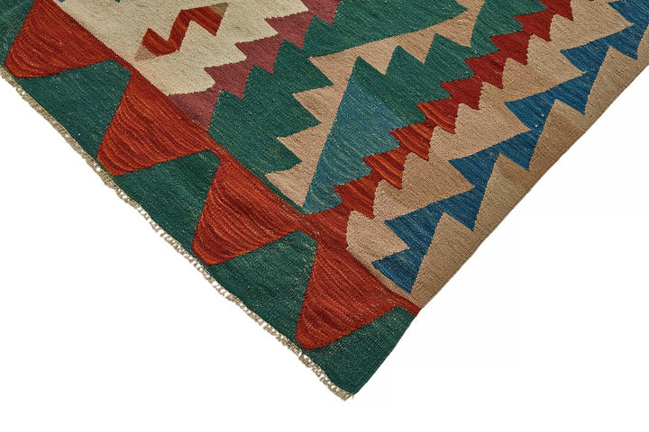 6x9 Handwoven Turkish Kilim Rug - 50586