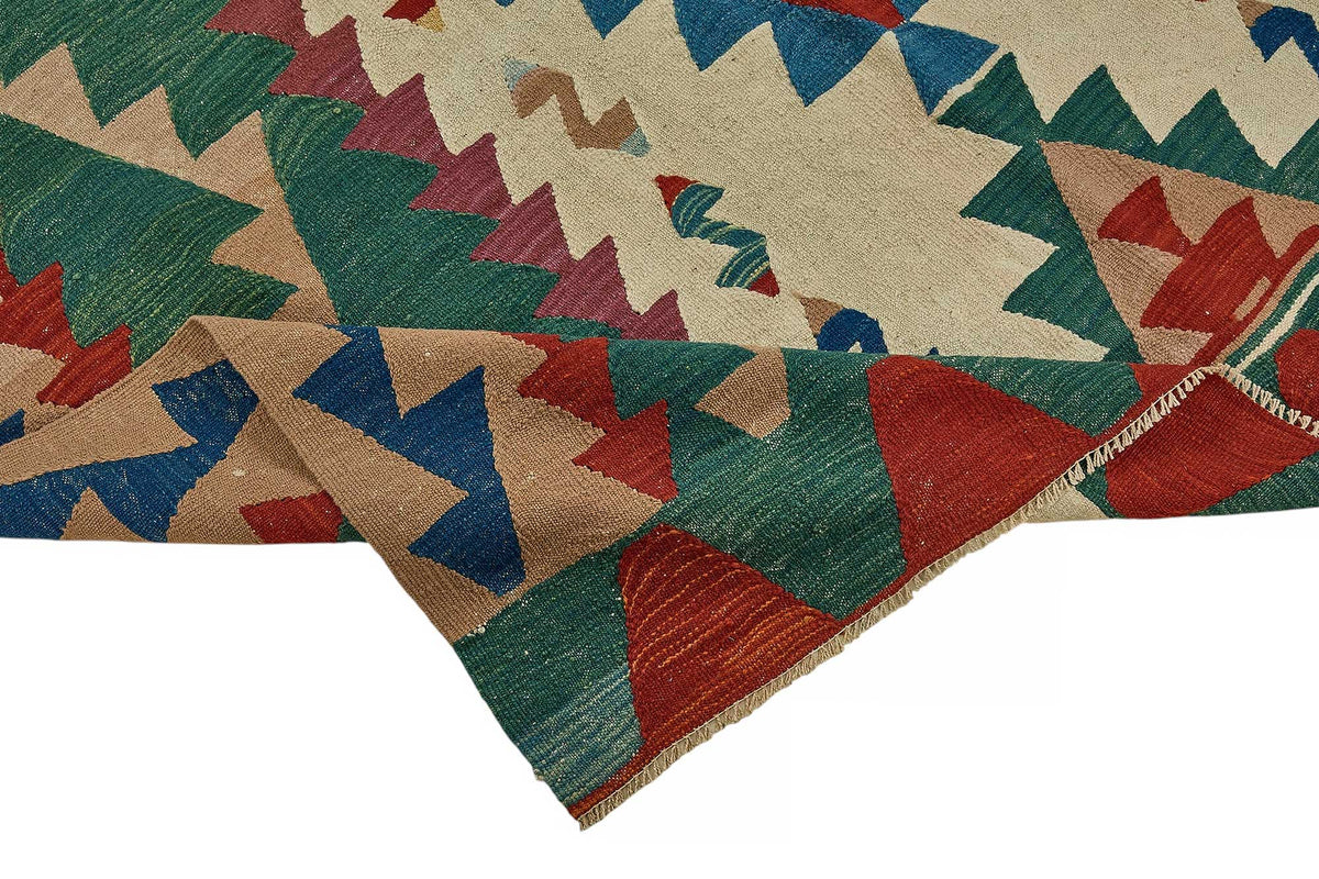 6x9 Handwoven Turkish Kilim Rug - 50586