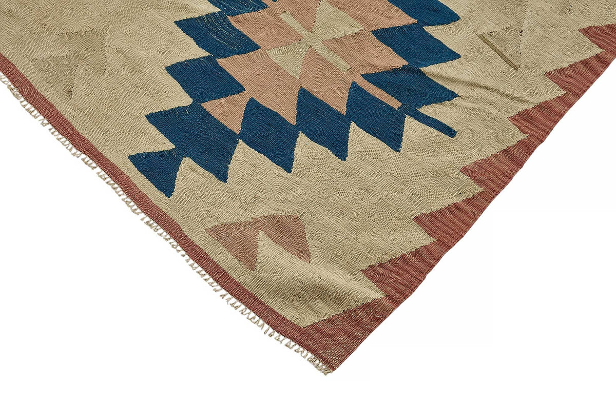 6x9 Handwoven Turkish Kilim Rug - 50587