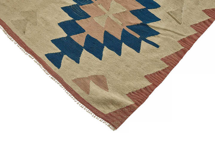 6x9 Handwoven Turkish Kilim Rug - 50587