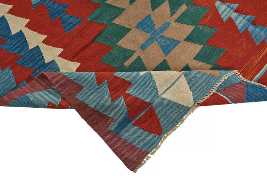 6x10 Handwoven Turkish Kilim Rug - 50590
