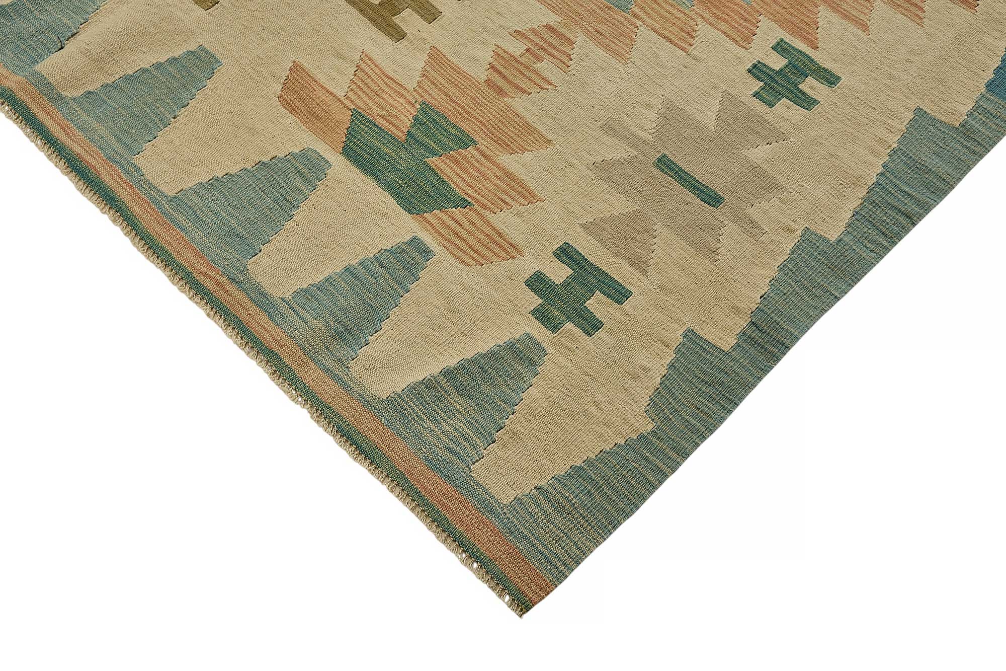 6x9 Handwoven Turkish Kilim Rug - 50591