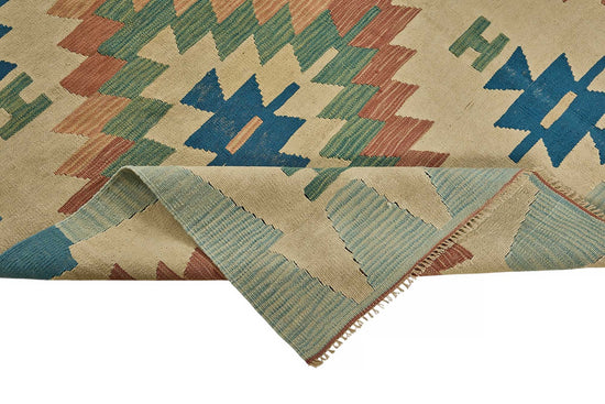 6x9 Handwoven Turkish Kilim Rug - 50591