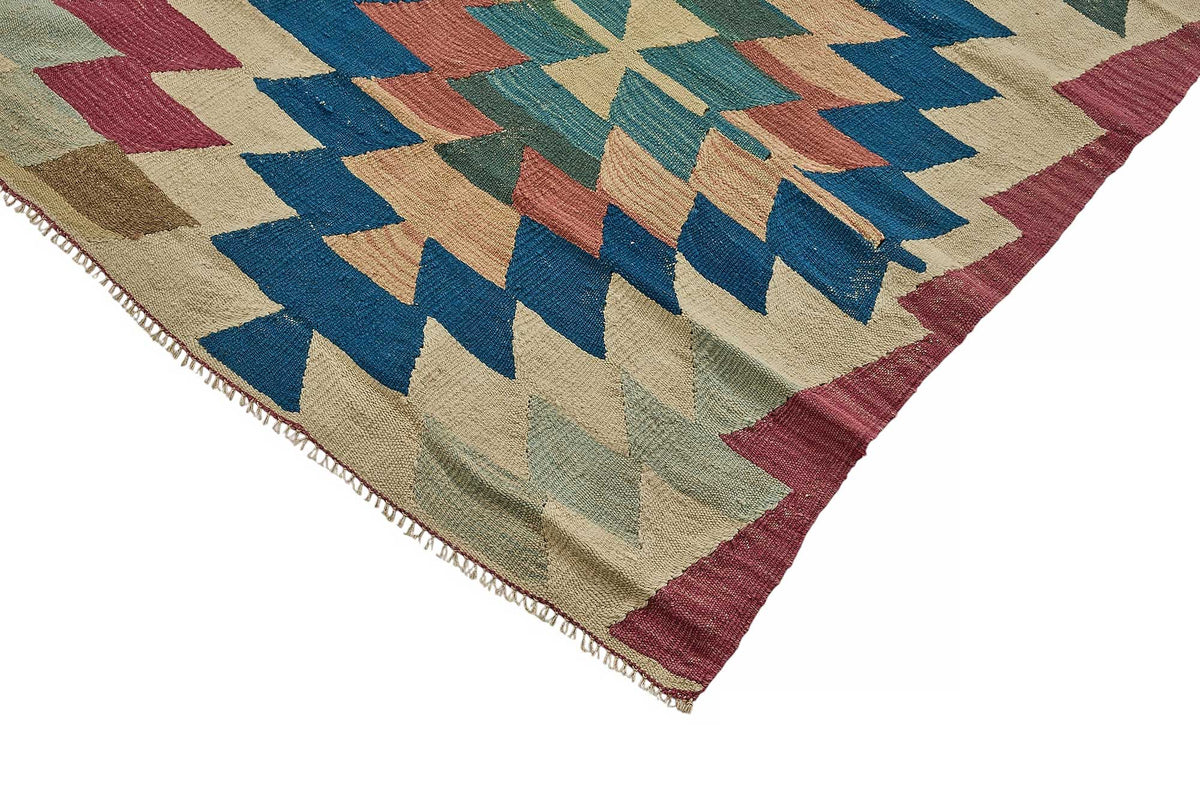 6x9 Handwoven Turkish Kilim Rug - 50592