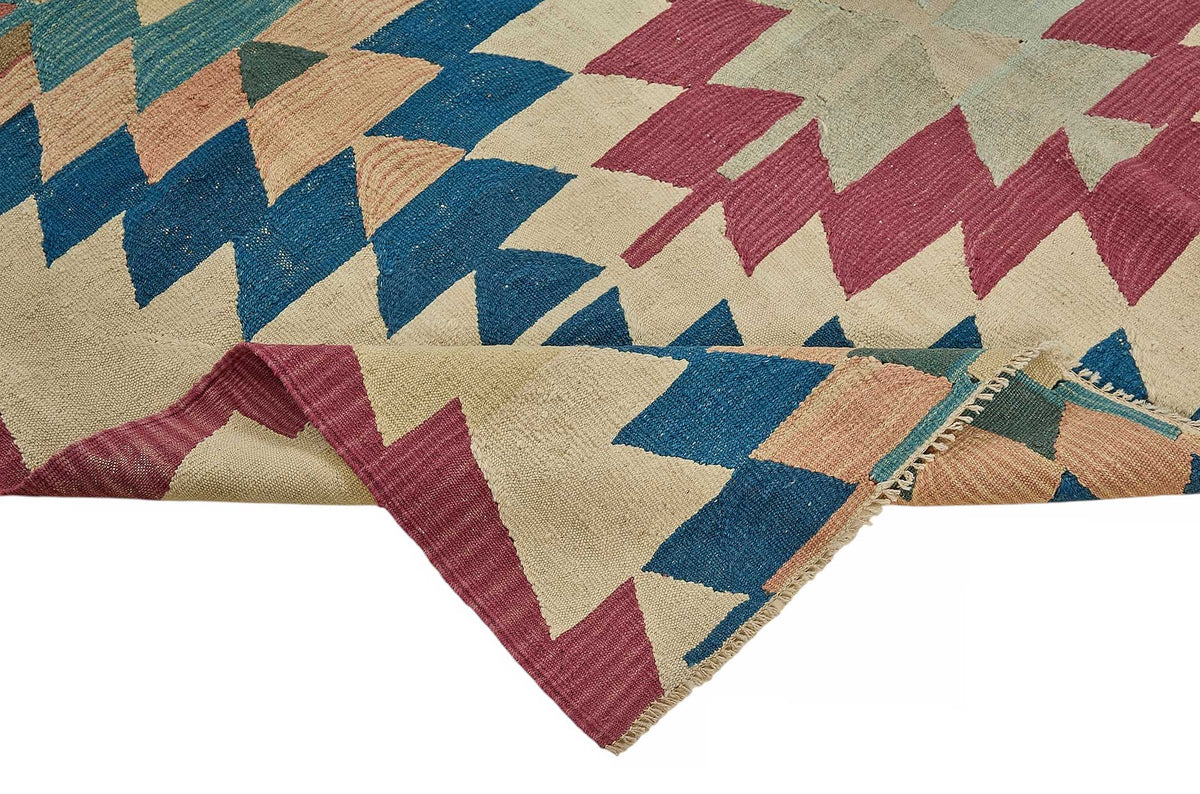 6x9 Handwoven Turkish Kilim Rug - 50592