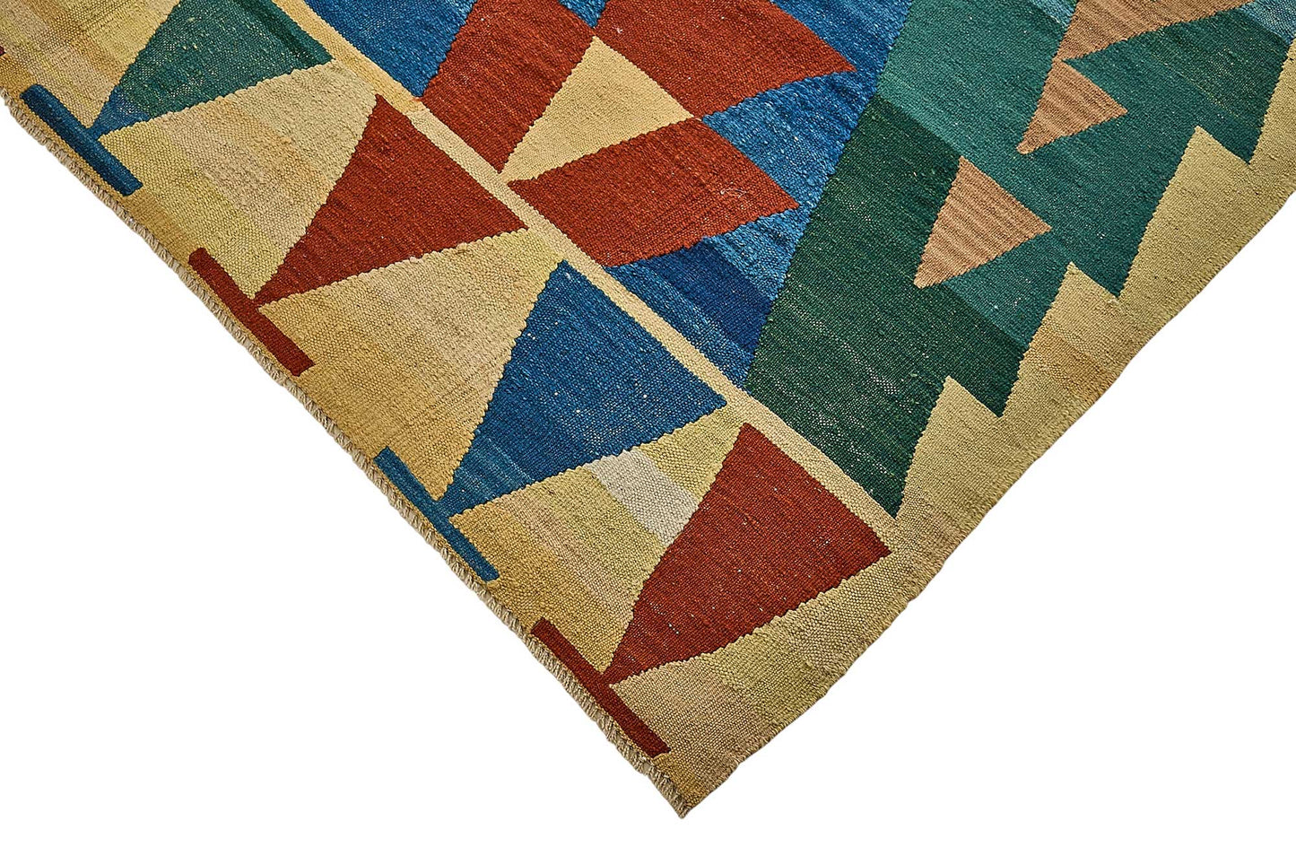 6x7 Handwoven Turkish Kilim Rug - 50593