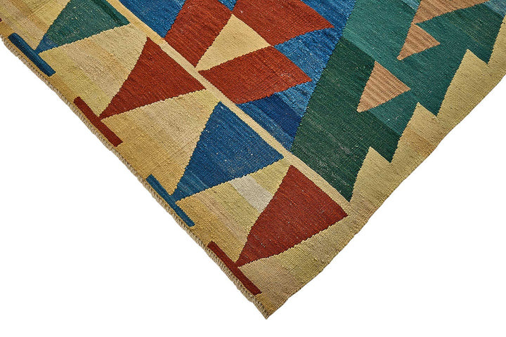 6x7 Handwoven Turkish Kilim Rug - 50593