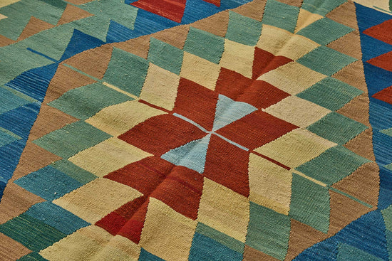 6x7 Handwoven Turkish Kilim Rug - 50593