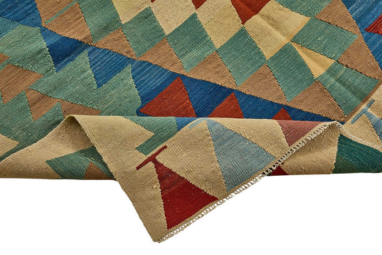 6x7 Handwoven Turkish Kilim Rug - 50593