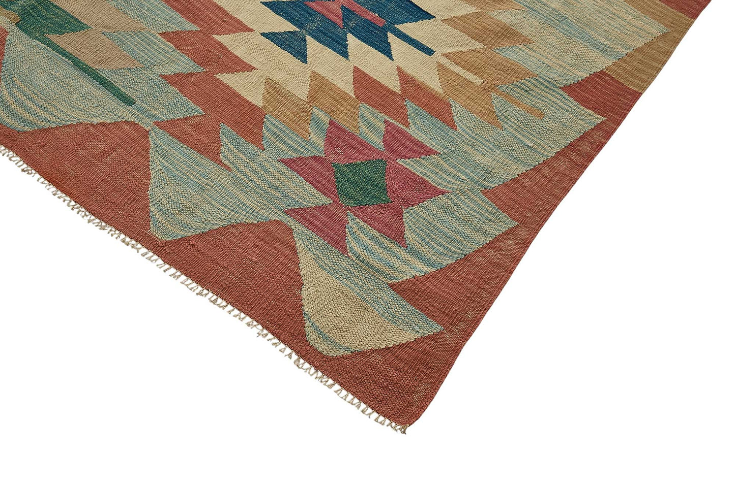 6x8 Handwoven Turkish Kilim Rug - 50594