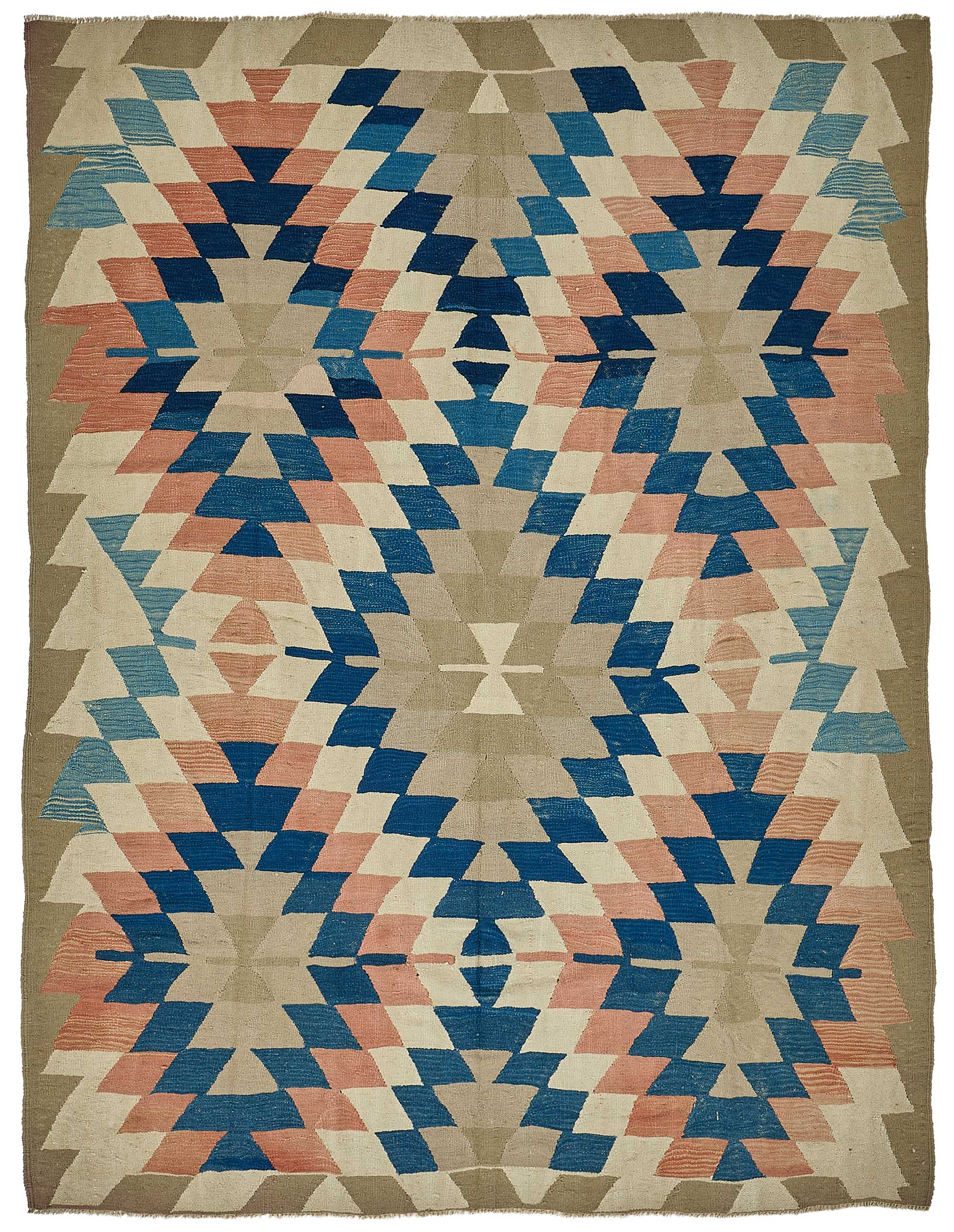 6x8 Handwoven Turkish Kilim Rug - 50595