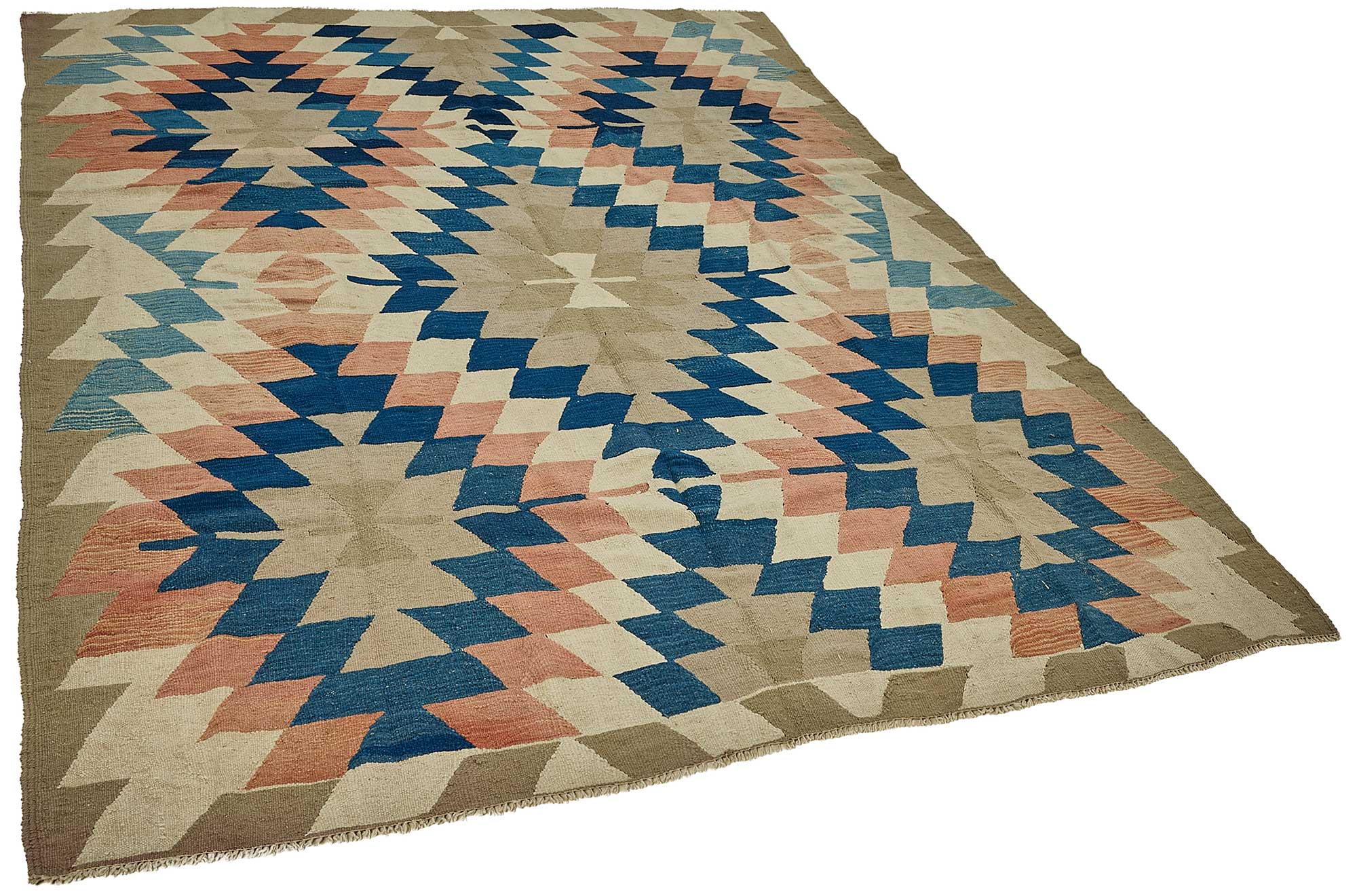 6x8 Handwoven Turkish Kilim Rug - 50595