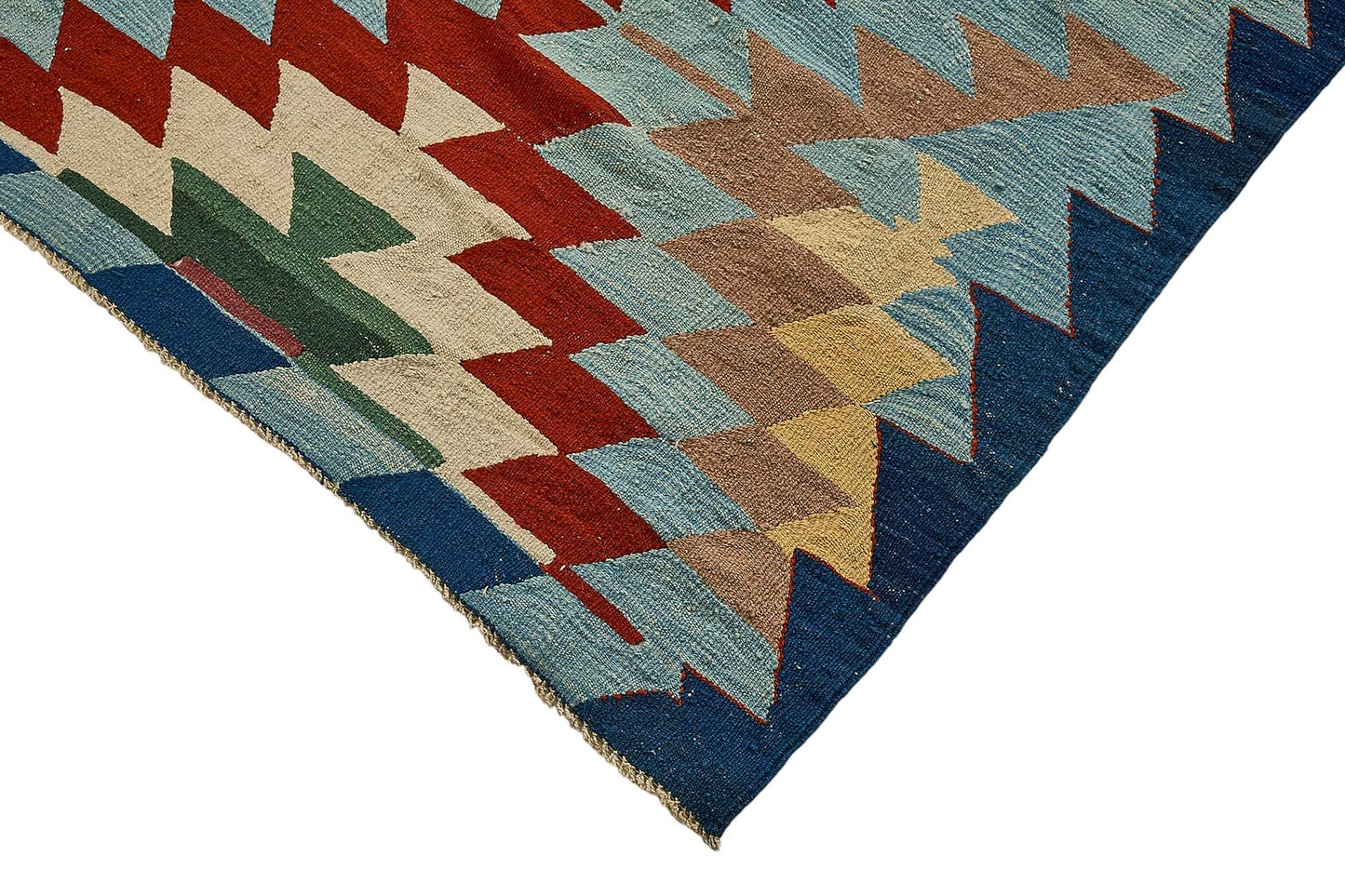 6x9 Handwoven Turkish Kilim Rug - 50596